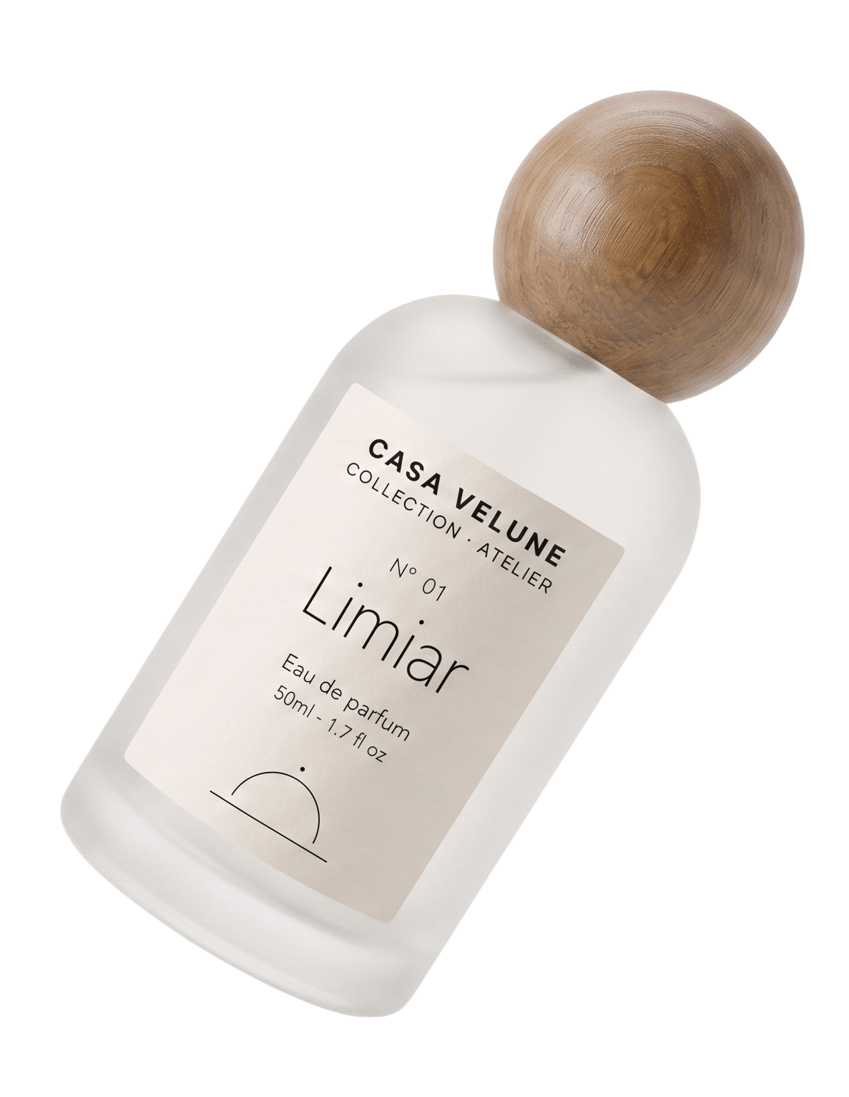 Frasco de Limiar, Eau de Parfum Nº 01 da Casa Velune